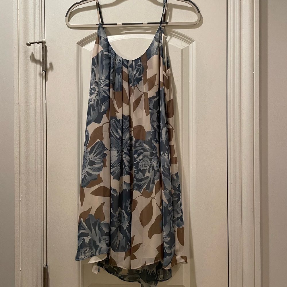 Anthropologie flowy dress